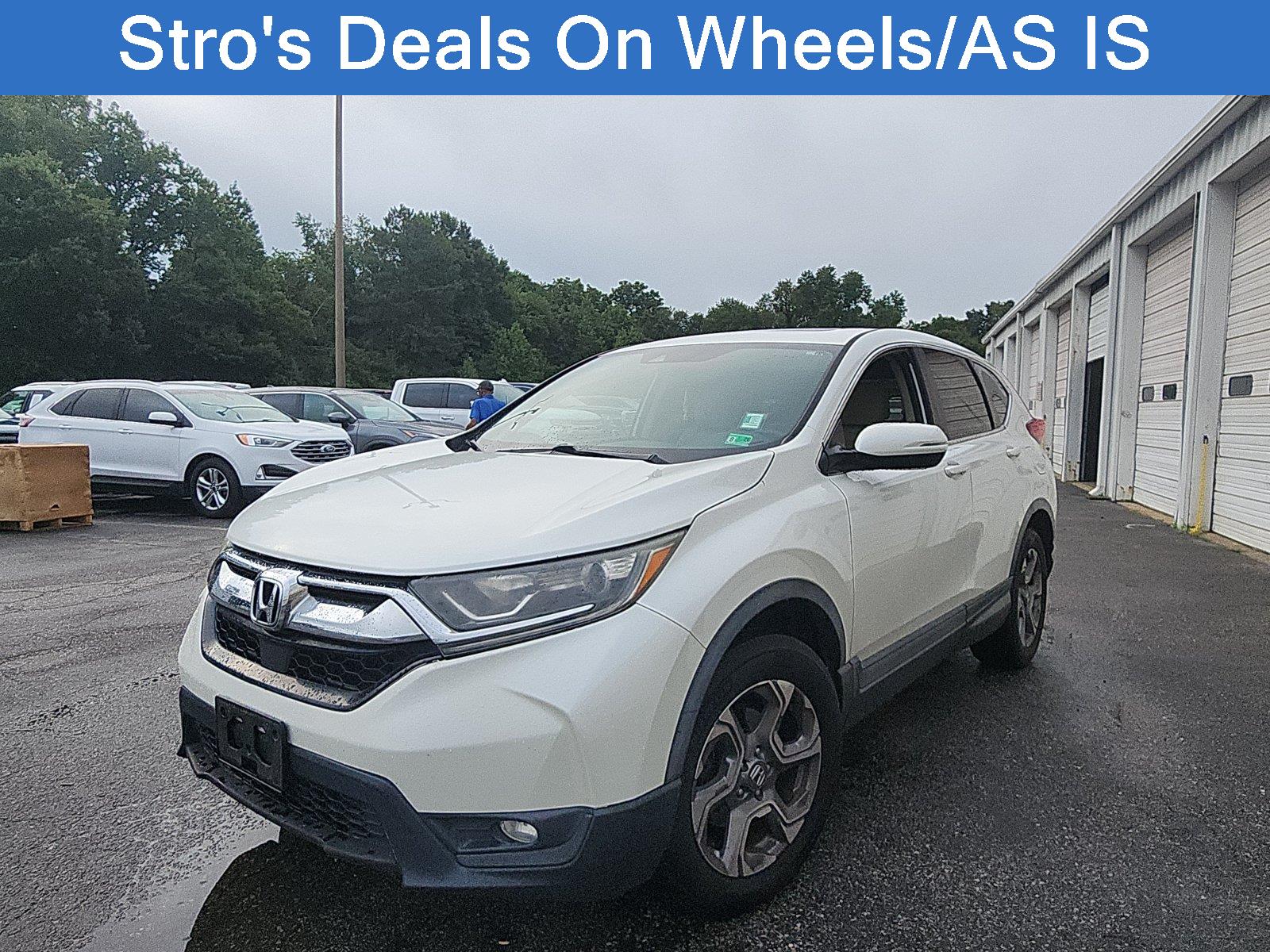 White Diamond Pearl 2017 Honda CR-V SUV / Crossover All-Wheel Drive Continuously Variable Transmission