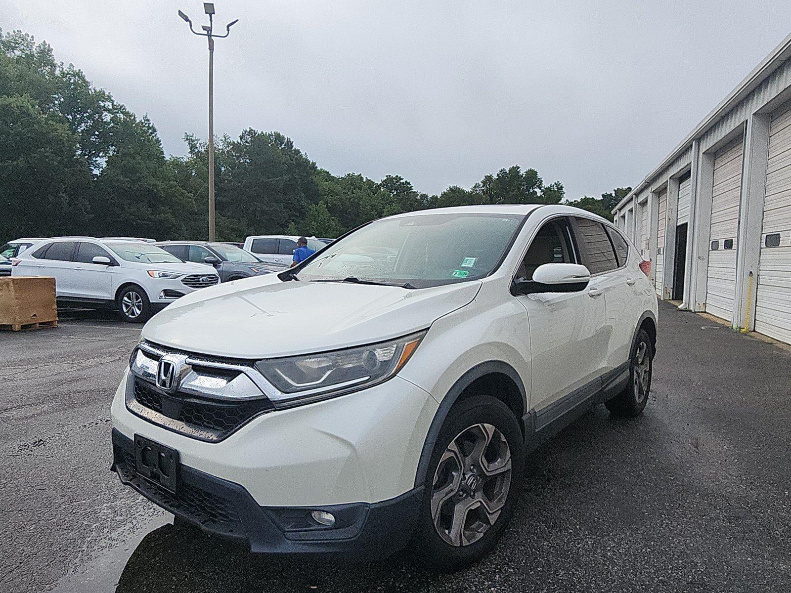 White Diamond Pearl 2017 Honda CR-V SUV / Crossover All-Wheel Drive Continuously Variable Transmission