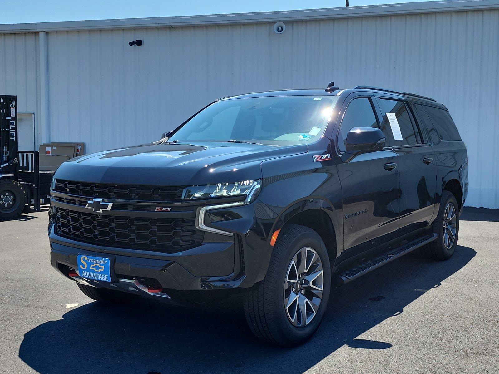 Black 2023 Chevrolet Suburban SUV / Crossover Four-Wheel Drive Automatic