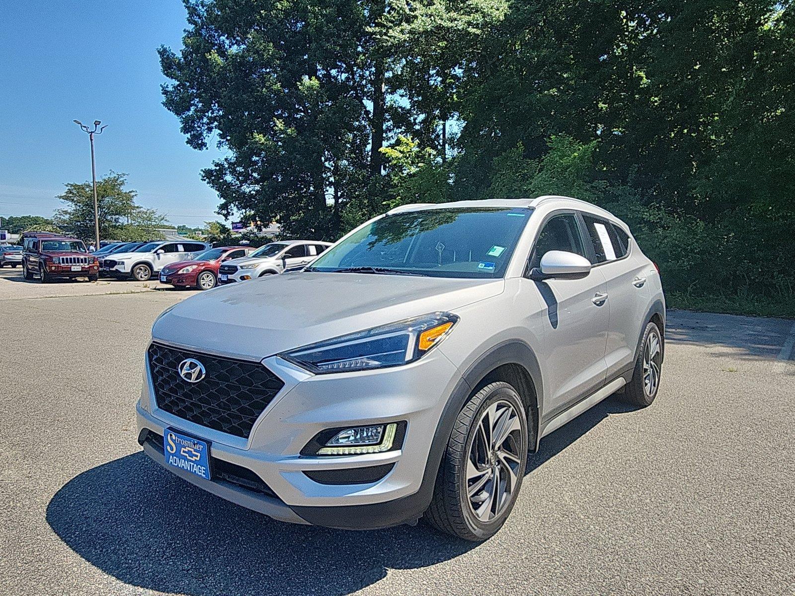 Stellar Silver 2020 Hyundai Tucson SUV / Crossover All-Wheel Drive Automatic