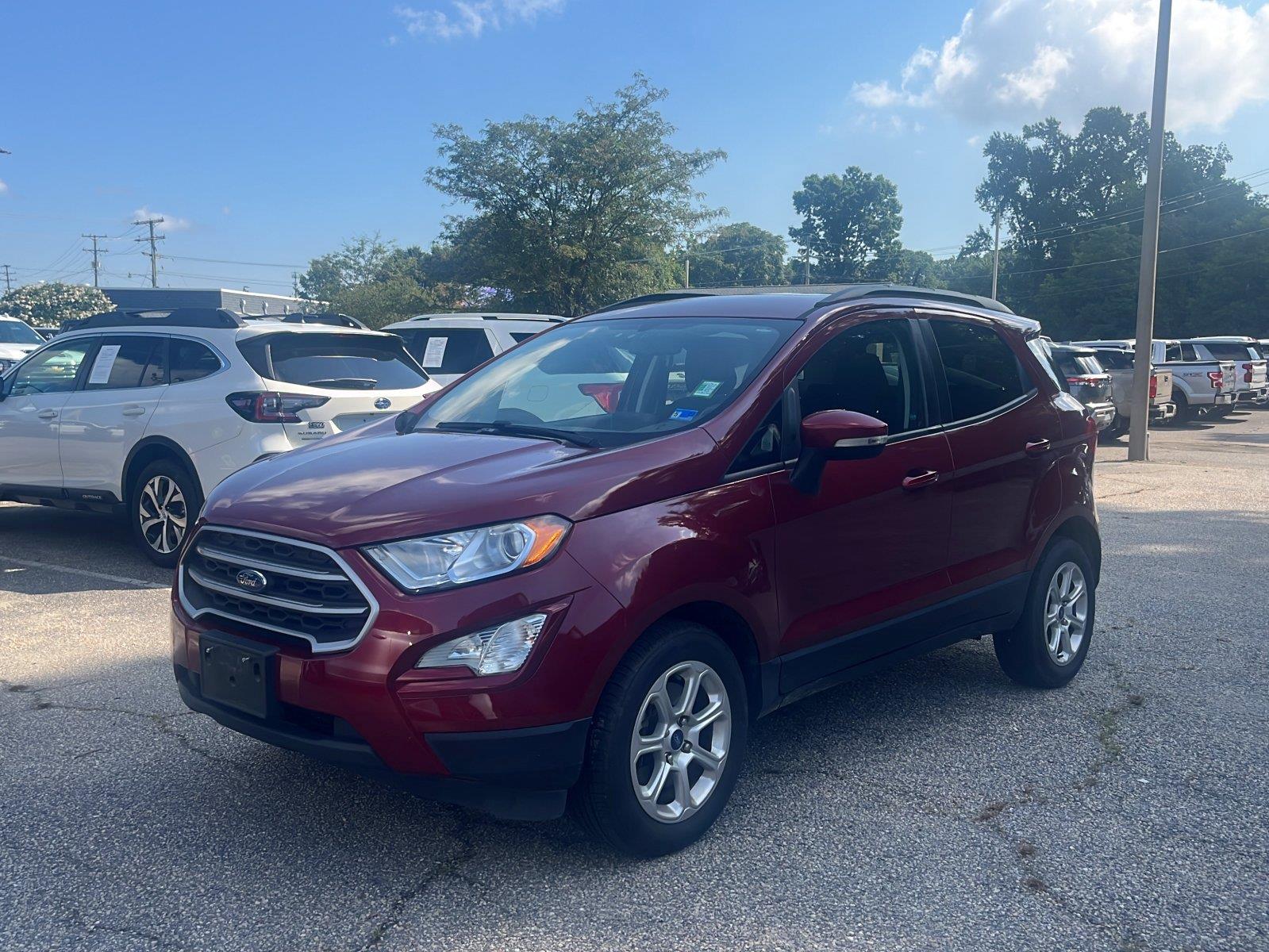 Ruby Red Metallic Tinted Clearcoat 2020 Ford EcoSport SUV / Crossover Front-Wheel Drive 6-Speed Automatic