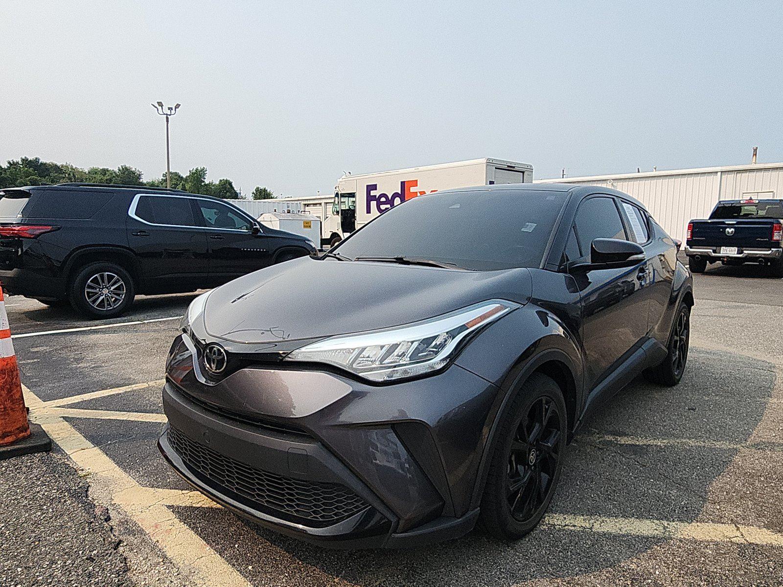 Magnetic Gray Metallic w/Black Roof 2022 Toyota C-HR SUV / Crossover Front-Wheel Drive Continuously Variable Transmission