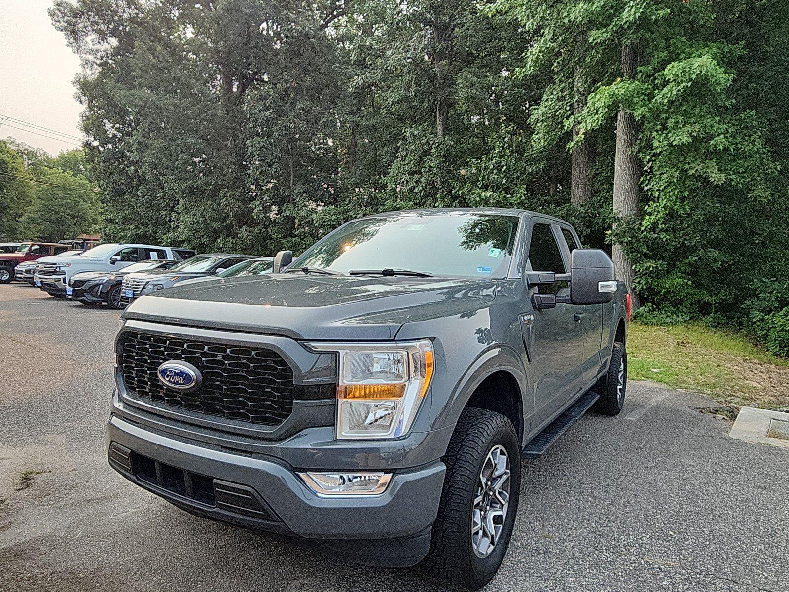 Gray (Lead Foot) 2021 Ford F-150 Pickup Truck 4X2 Automatic