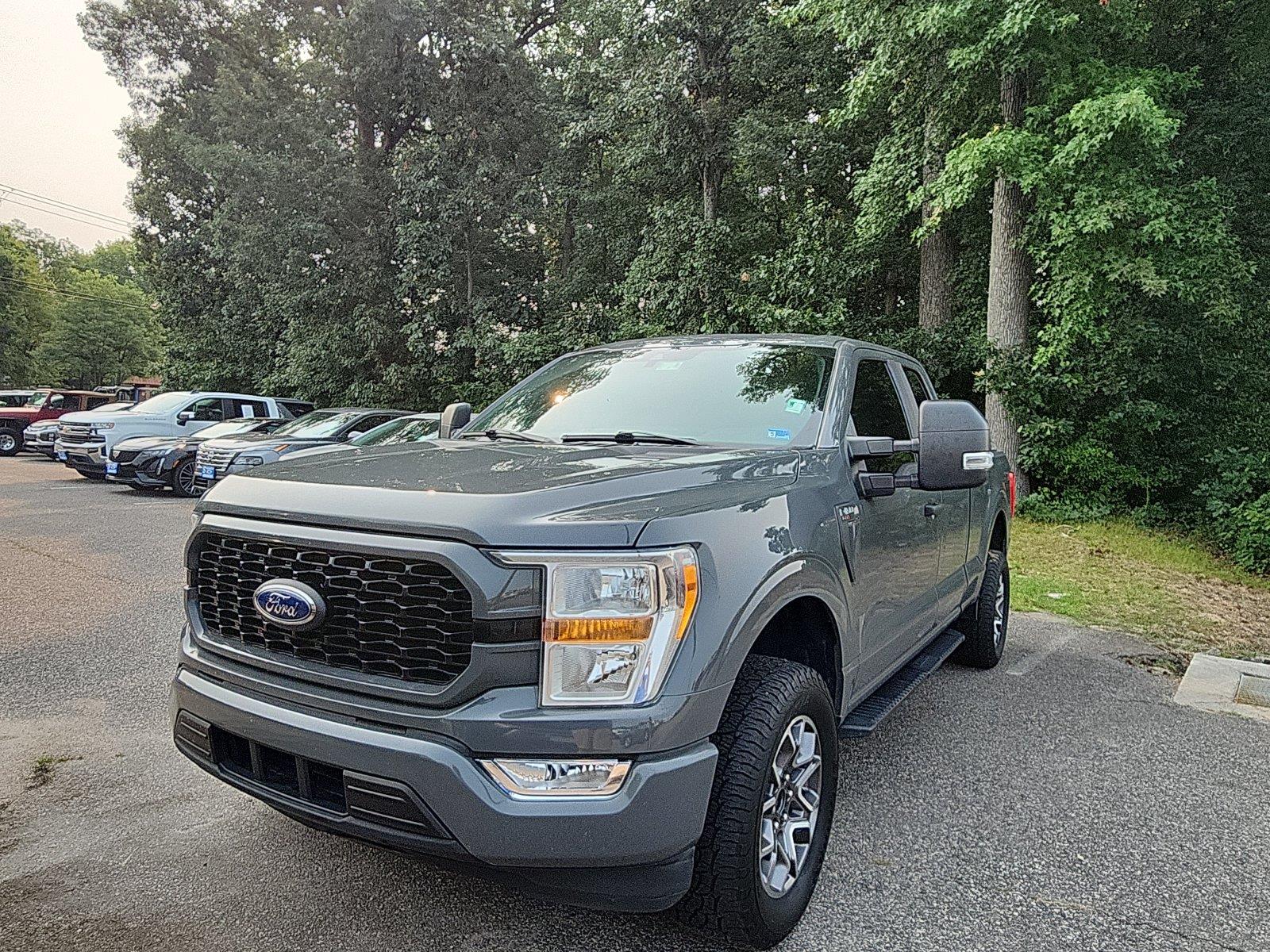 Gray (Lead Foot) 2021 Ford F-150 Pickup Truck 4X2 Automatic