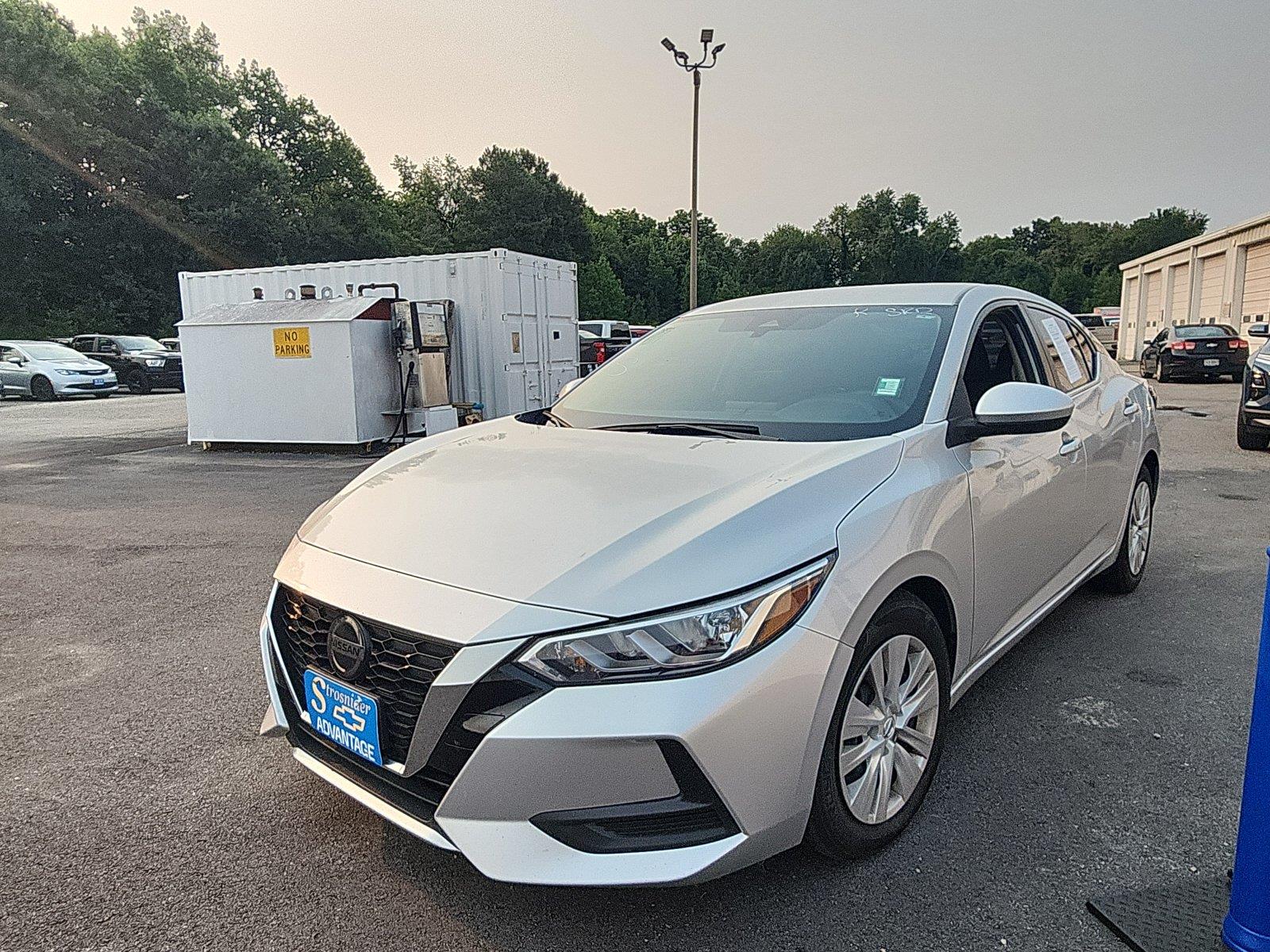 Brilliant Silver Metallic 2023 Nissan Sentra Sedan Front-Wheel Drive Continuously Variable Transmission