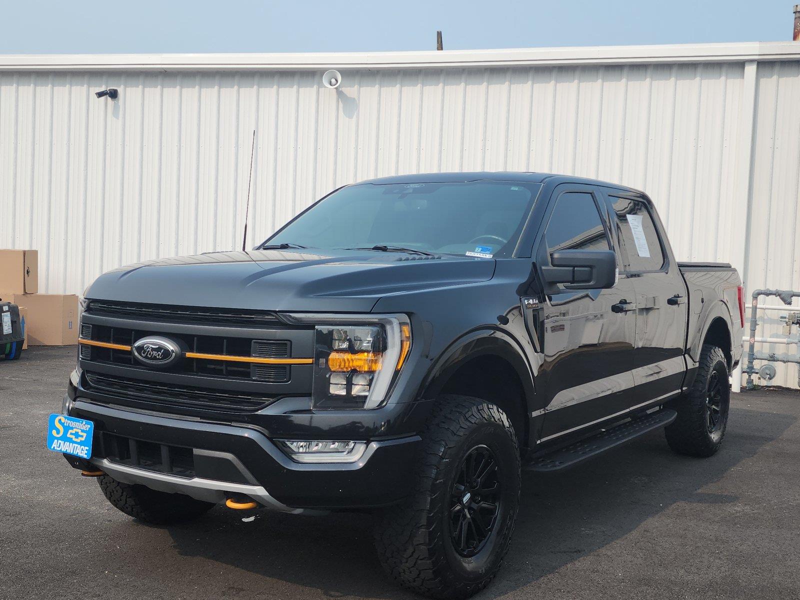 Agate Black Metallic 2021 Ford F-150 Pickup Truck Four-Wheel Drive Automatic