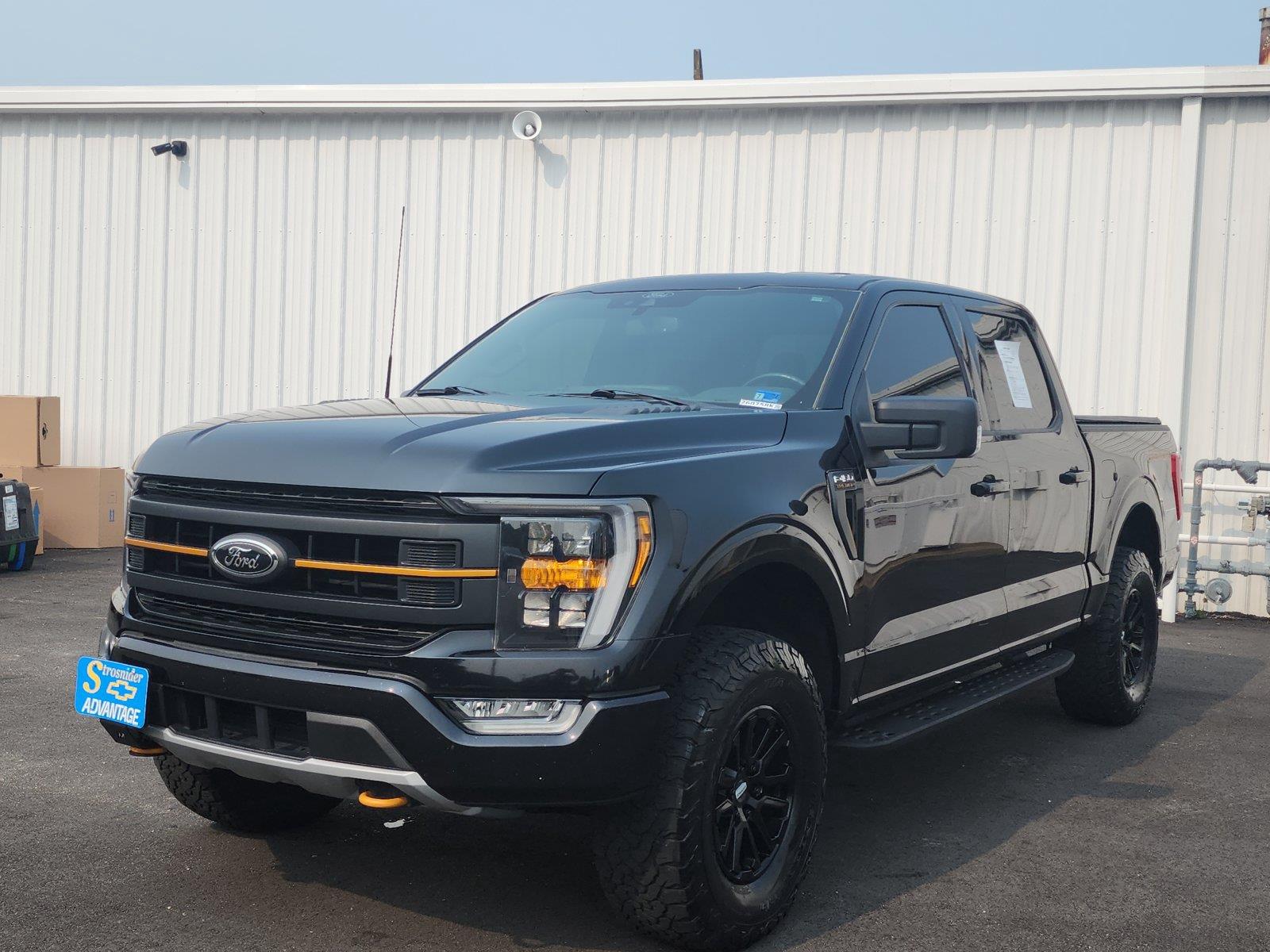 Agate Black Metallic 2021 Ford F-150 Pickup Truck Four-Wheel Drive Automatic