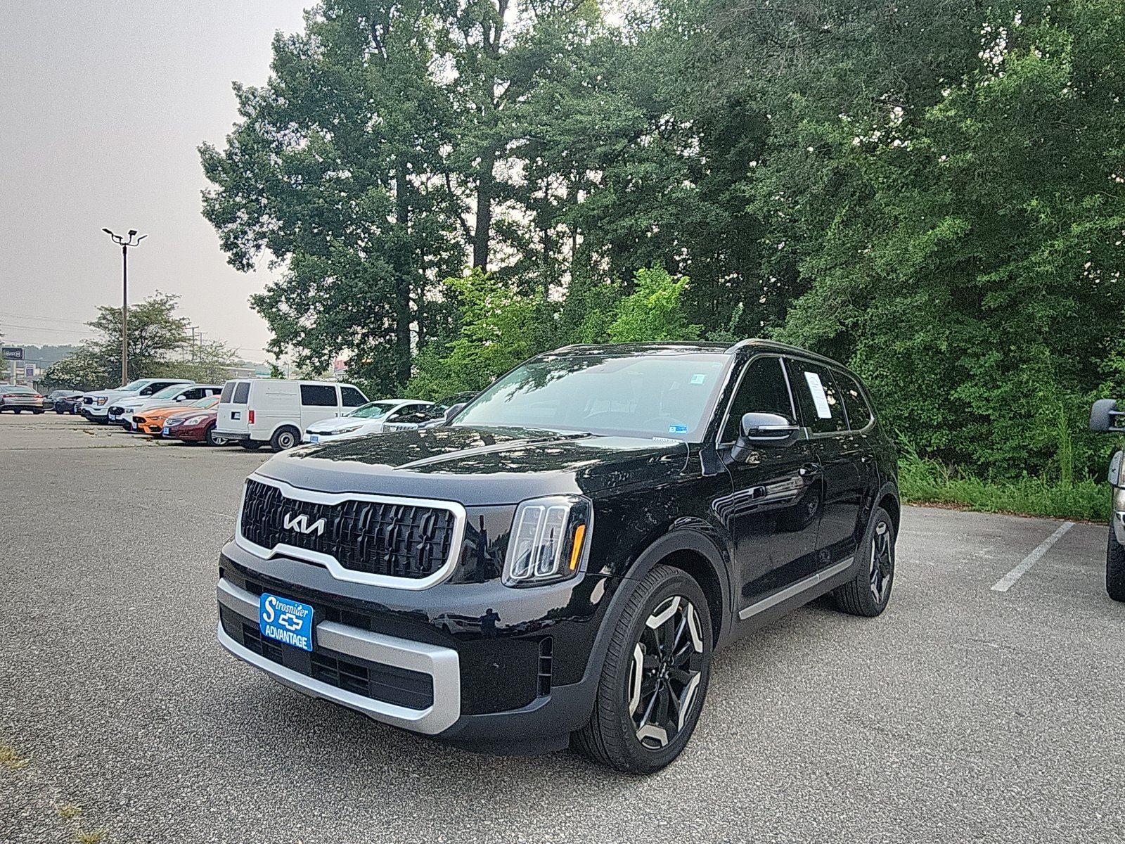 Ebony Black 2023 Kia Telluride SUV / Crossover All-Wheel Drive Automatic