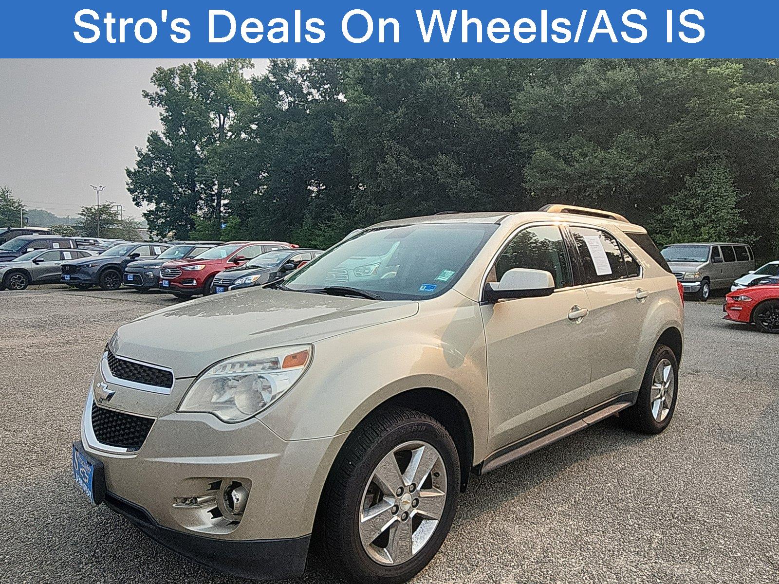 Champagne Silver Metallic 2013 Chevrolet Equinox SUV / Crossover All-Wheel Drive 6-Speed Automatic Overdrive