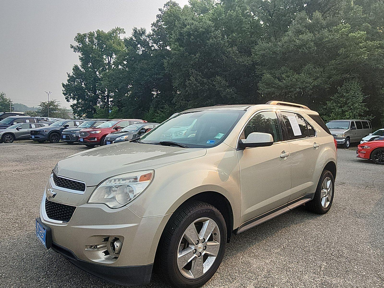 Champagne Silver Metallic 2013 Chevrolet Equinox SUV / Crossover All-Wheel Drive 6-Speed Automatic Overdrive