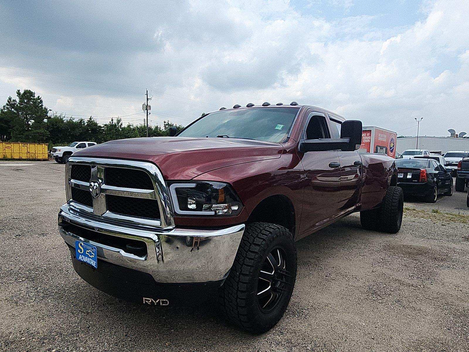 Delmonico Red Pearlcoat 2016 RAM 3500 Pickup Truck Four-Wheel Drive 6-Speed Automatic