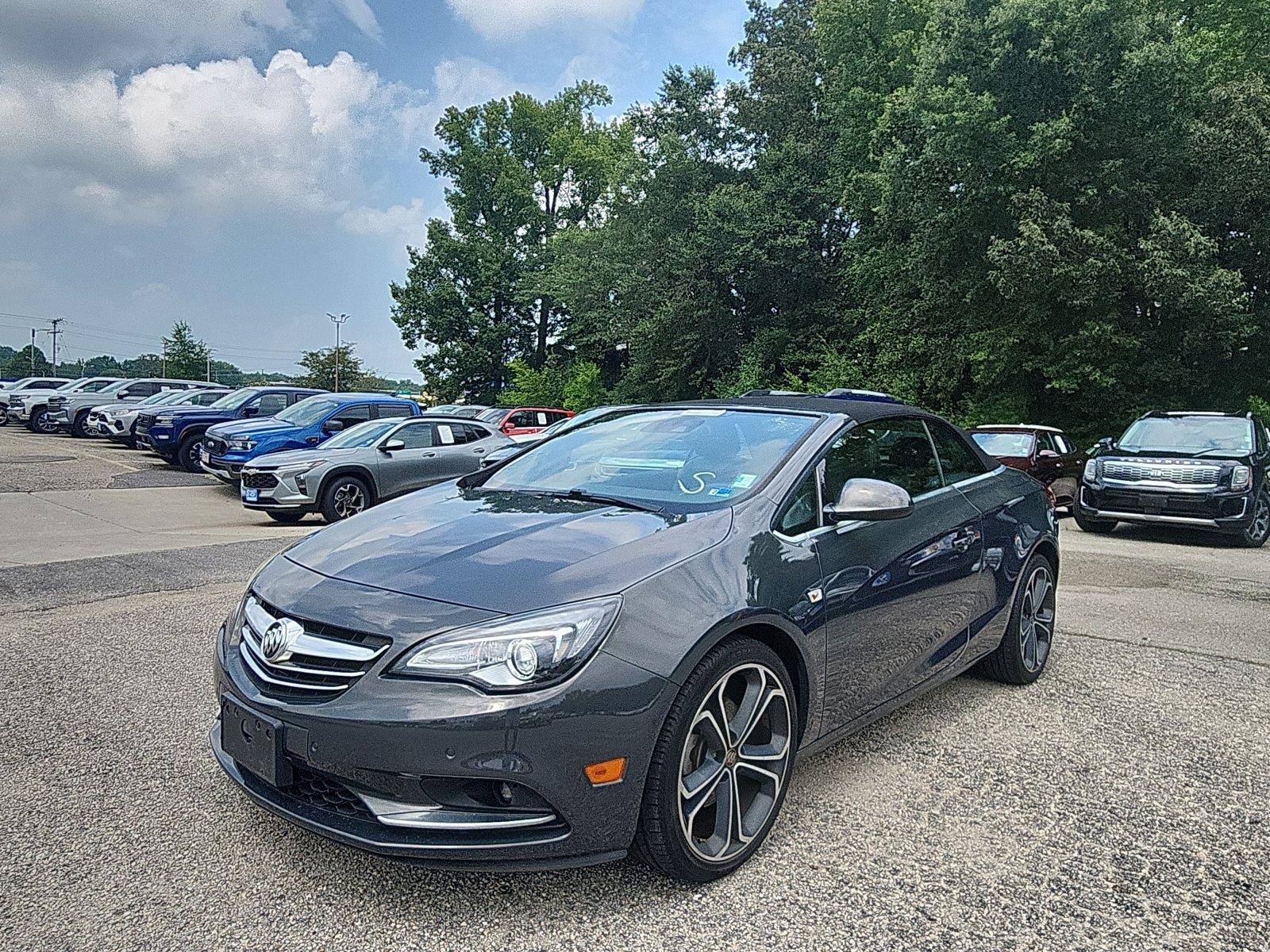 Graystone Metallic 2016 Buick Cascada Convertible Front-Wheel Drive 6-Speed Automatic Overdrive