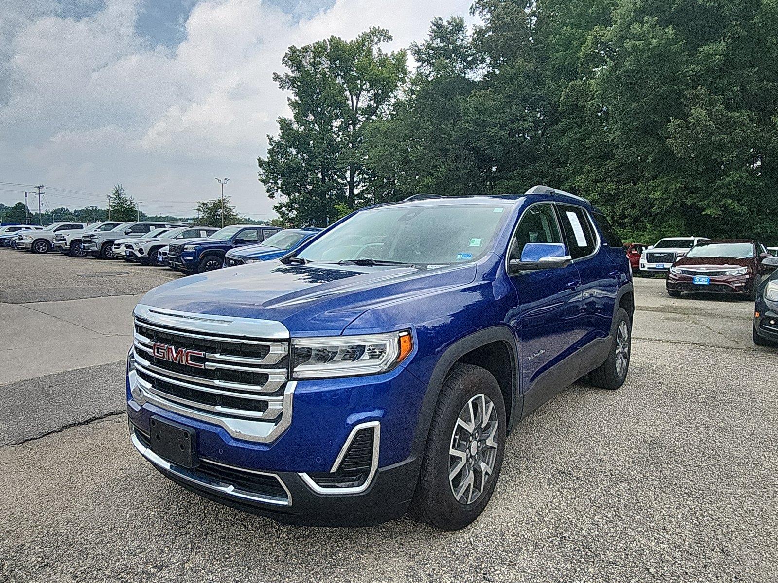 Ultra Blue Metallic 2023 GMC Acadia SUV / Crossover Front-Wheel Drive 9-Speed Automatic