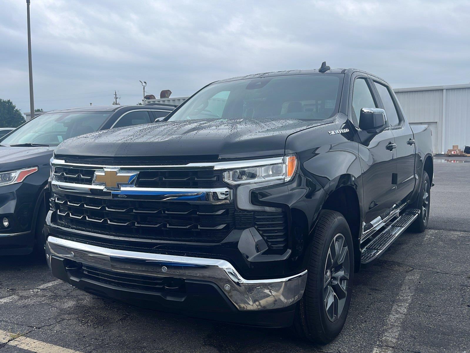 Black 2026 Chevrolet Silverado 1500 Pickup Truck Four-Wheel Drive Automatic