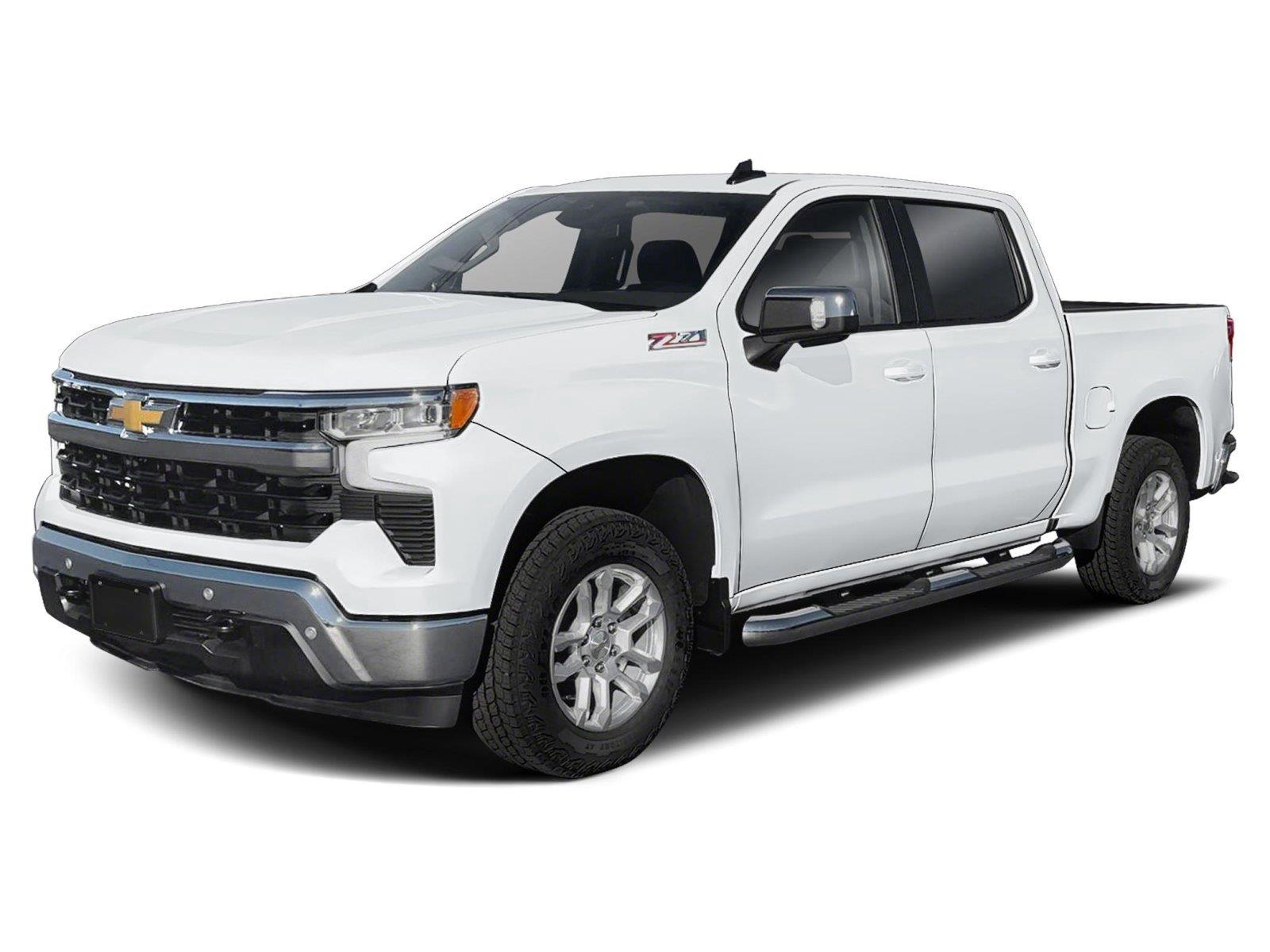 Summit White 2026 Chevrolet Silverado 1500 Pickup Truck Four-Wheel Drive Automatic