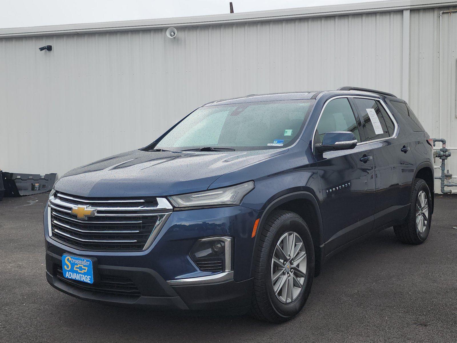 Northsky Blue Metallic 2023 Chevrolet Traverse SUV / Crossover Four-Wheel Drive 9-Speed Automatic