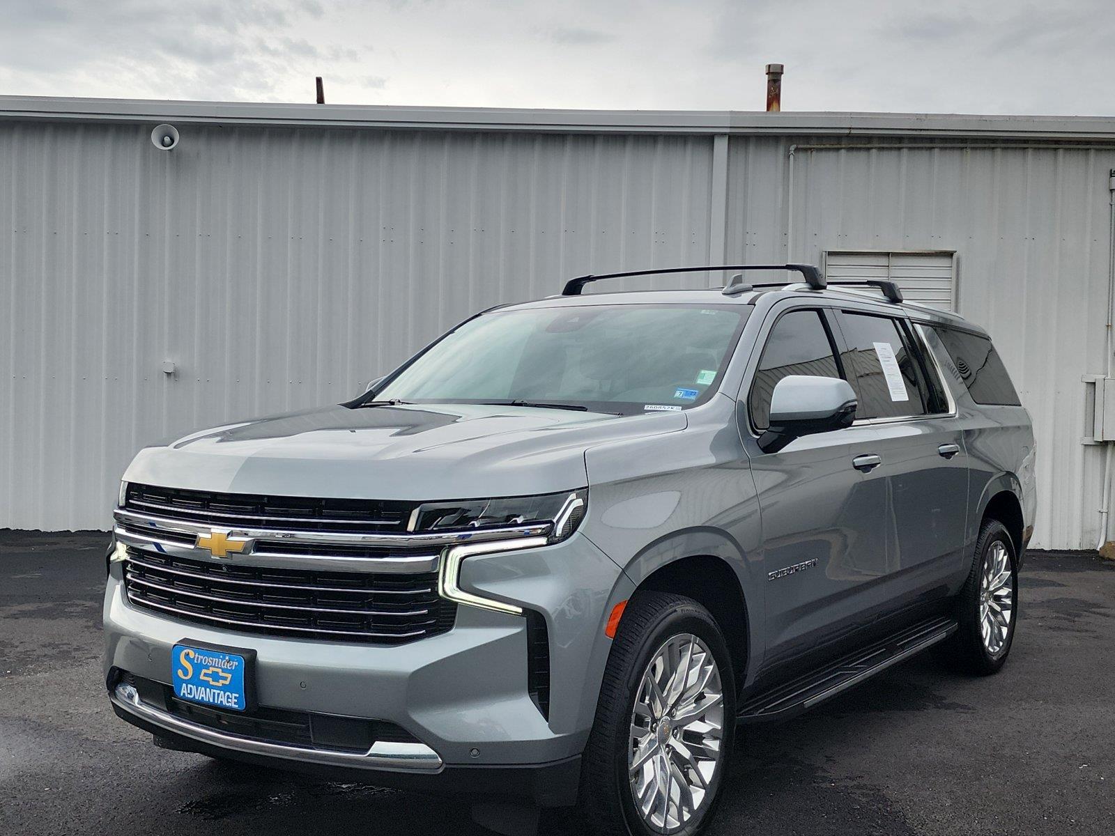 Sterling Gray Metallic 2024 Chevrolet Suburban SUV / Crossover Four-Wheel Drive Automatic