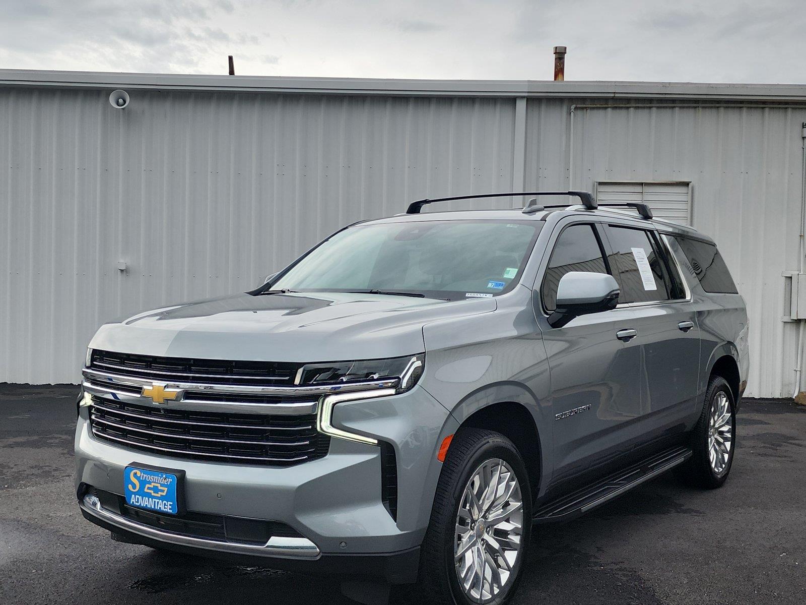 Sterling Gray Metallic 2024 Chevrolet Suburban SUV / Crossover Four-Wheel Drive Automatic