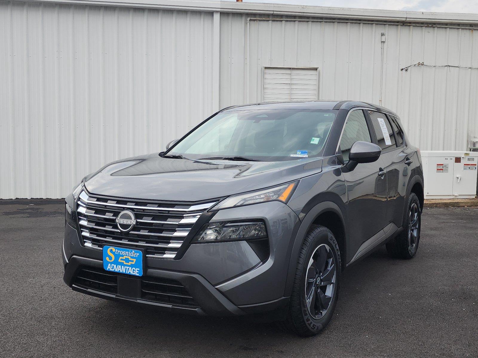 Gray (Gun Metallic) 2024 Nissan Rogue SUV / Crossover Front-Wheel Drive Continuously Variable Transmission