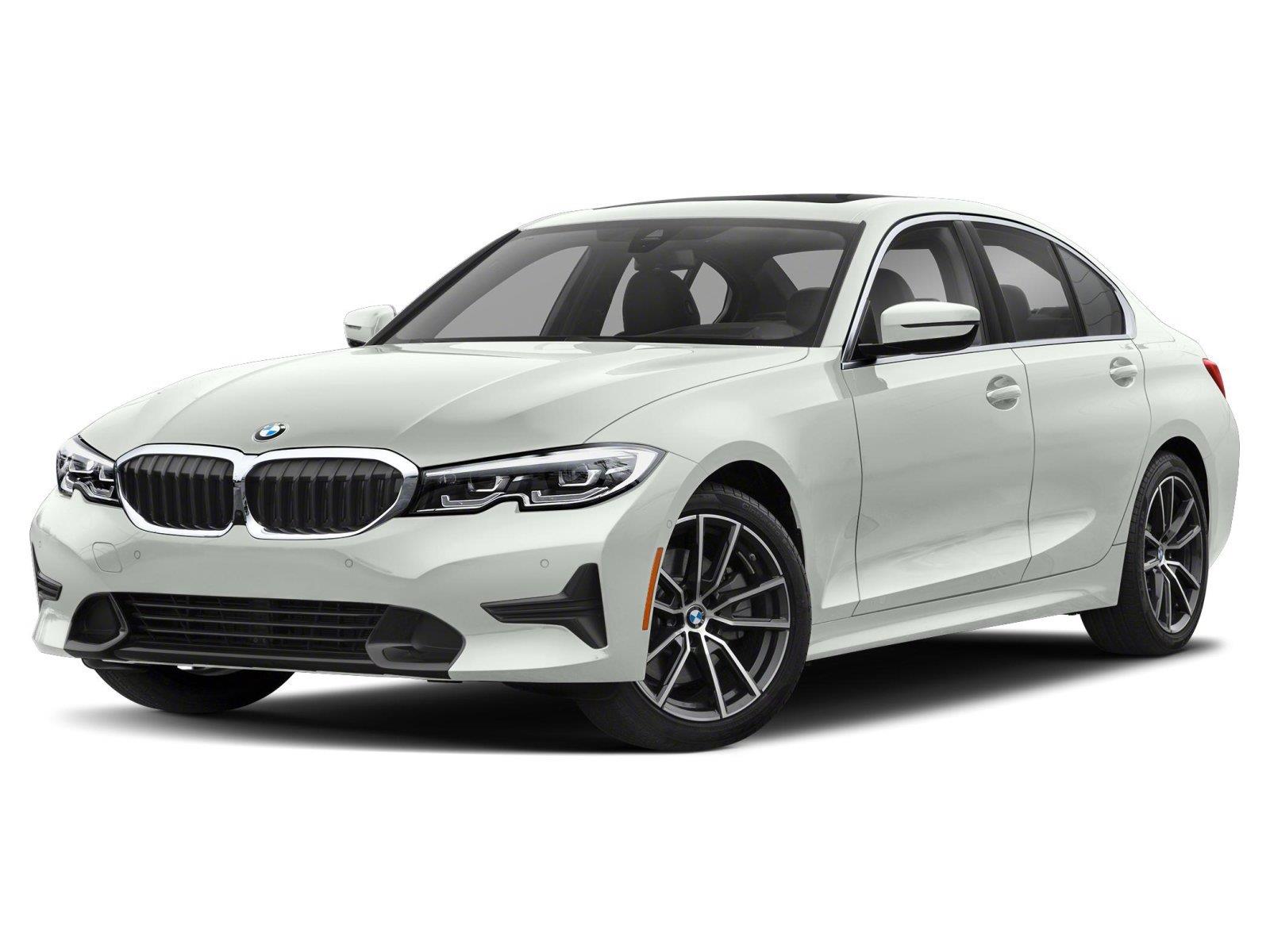 Alpine White 2020 BMW 3 Series Sedan Rear-Wheel Drive Automatic