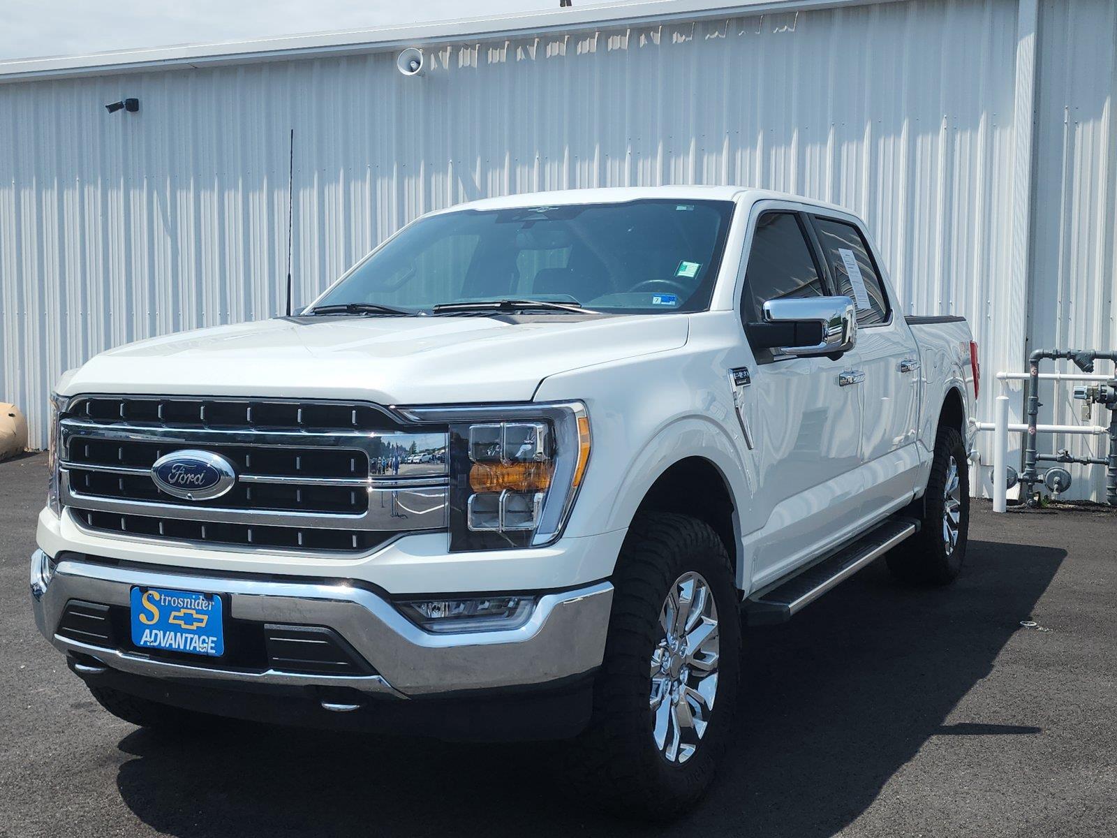 Star White Metallic Tri-Coat 2023 Ford F-150 Pickup Truck Four-Wheel Drive Automatic