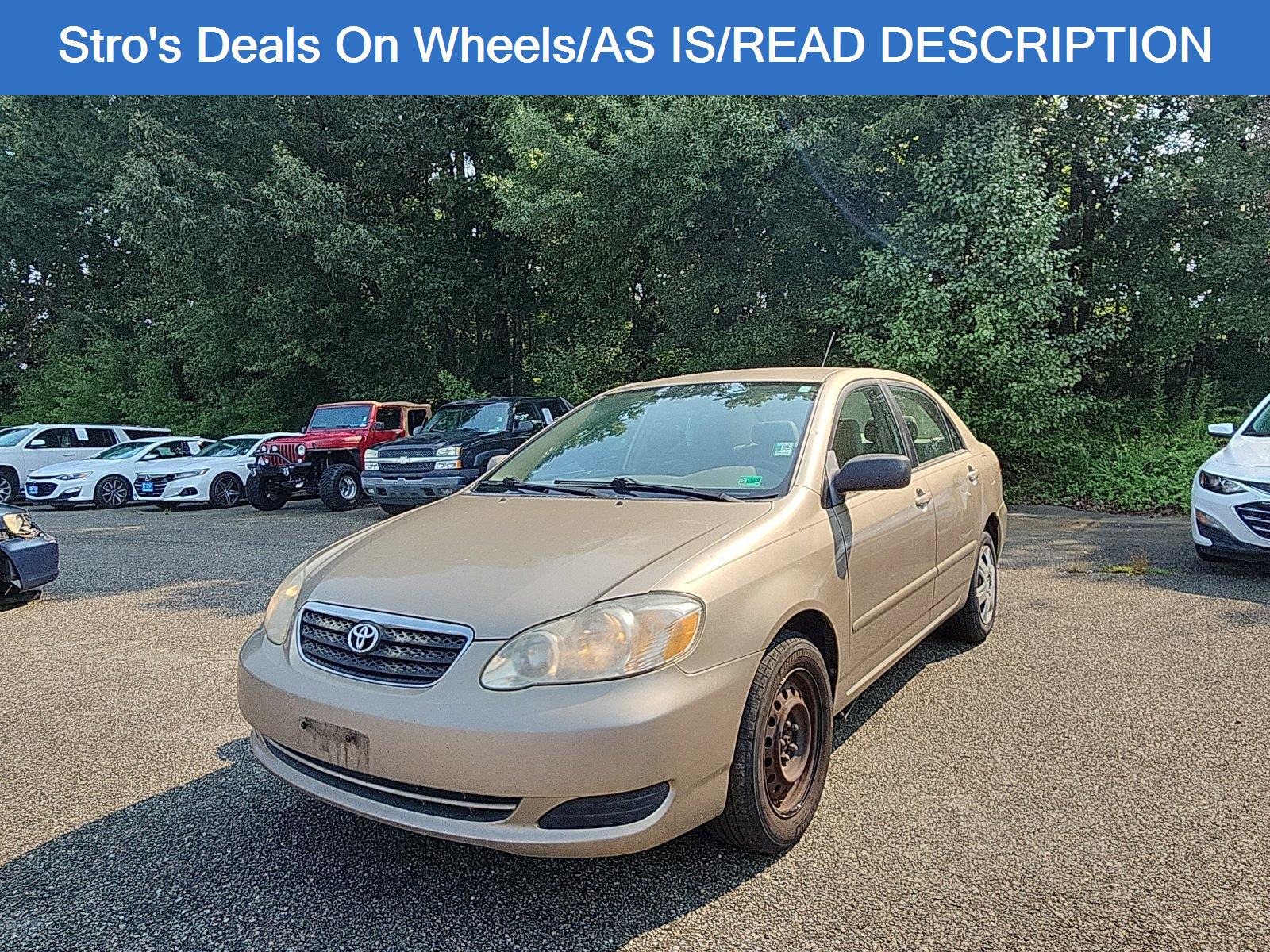 2008 Toyota Corolla Sedan Automatic