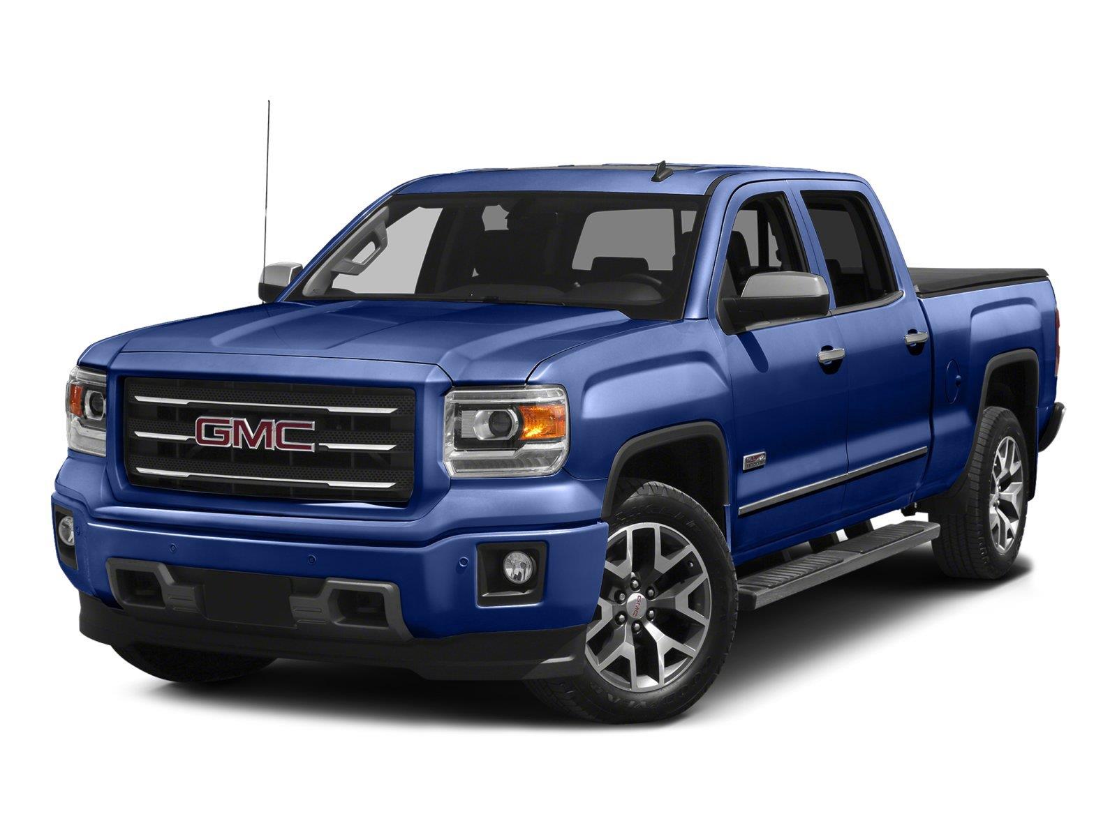 Stone Blue Metallic 2015 GMC Sierra 1500 Pickup Truck Four-Wheel Drive 6-Speed Automatic