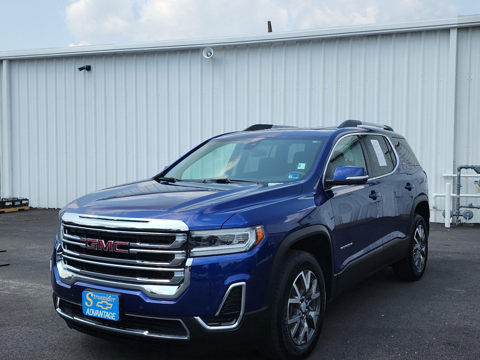 Ultra Blue Metallic 2023 GMC Acadia SUV / Crossover Front-Wheel Drive 9-Speed Automatic
