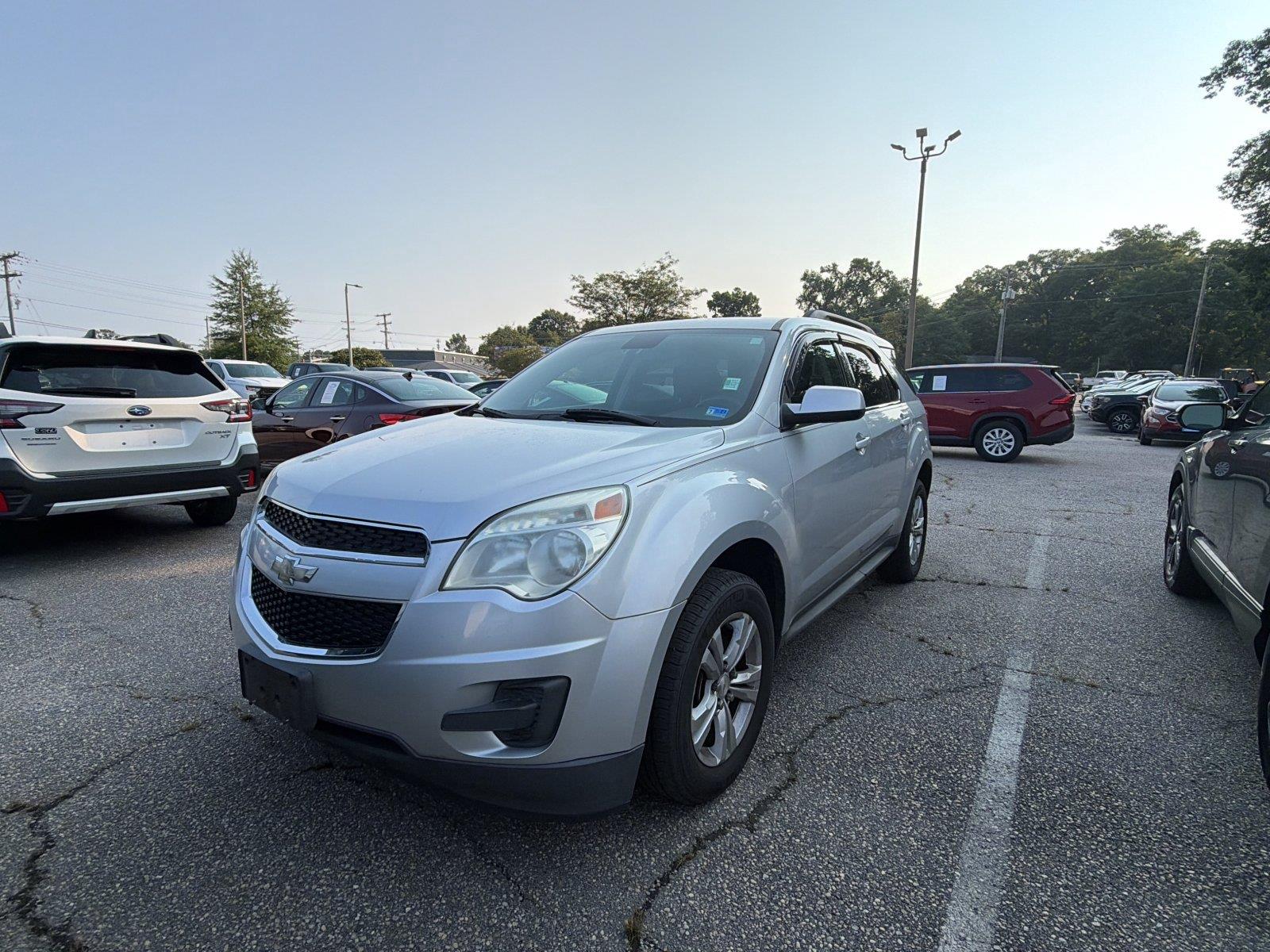 Silver Ice Metallic 2014 Chevrolet Equinox SUV / Crossover Front-Wheel Drive 6-Speed Automatic Overdrive