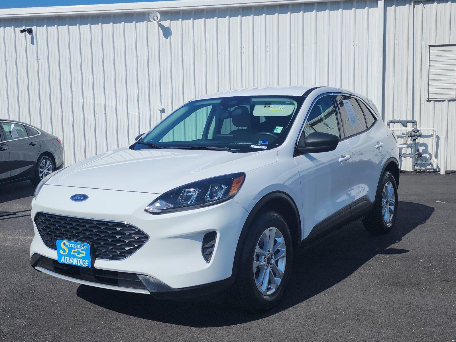 White 2022 Ford Escape SUV / Crossover All-Wheel Drive 8-Speed Automatic