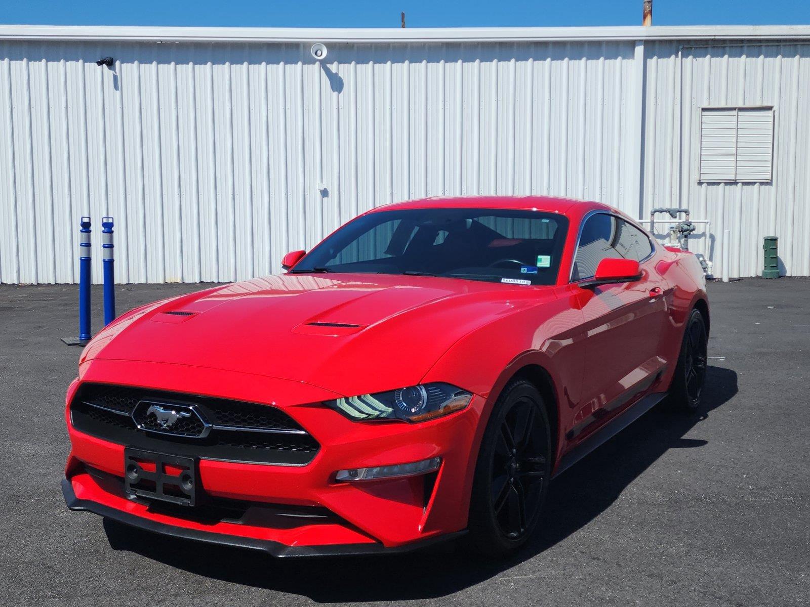 Race Red 2019 Ford Mustang Coupe Rear-Wheel Drive 6-Speed Manual