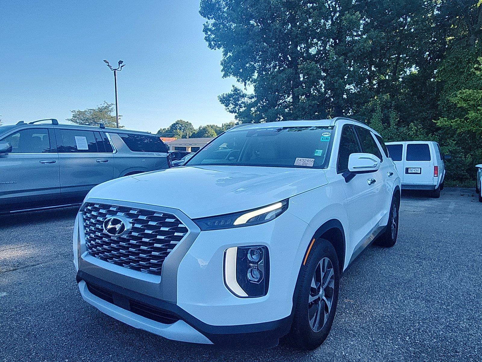 Hyper White 2021 Hyundai Palisade SUV / Crossover Front-Wheel Drive Automatic
