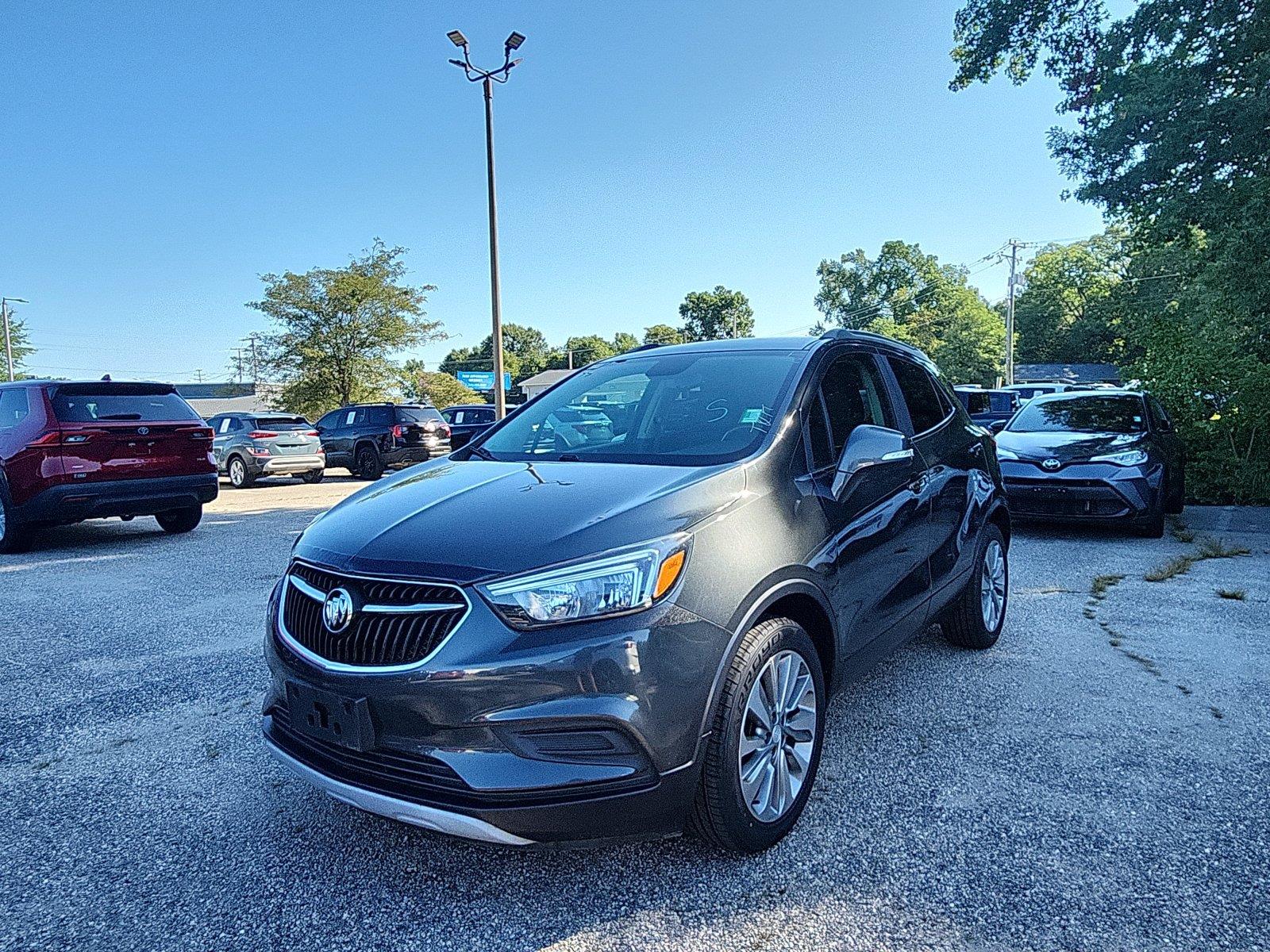 Graphite Gray Metallic 2018 Buick Encore SUV / Crossover Front-Wheel Drive 6-Speed Automatic Overdrive
