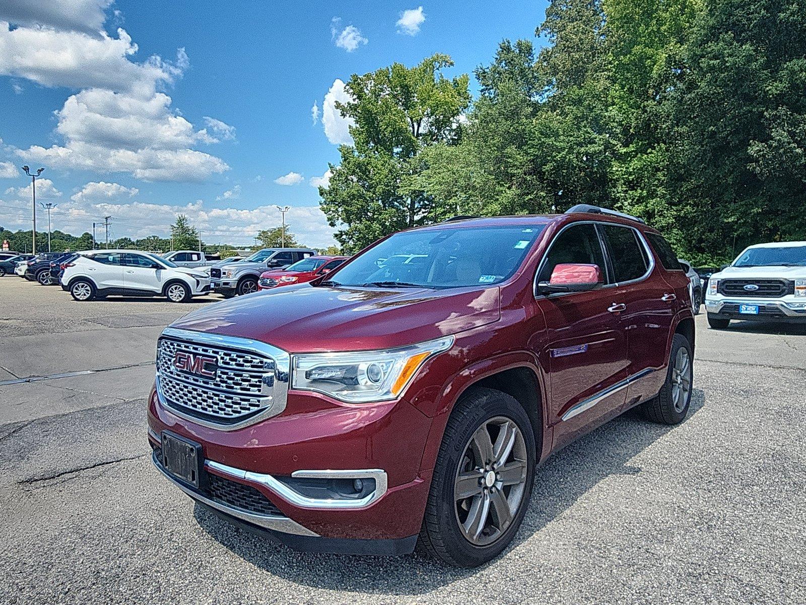 Crimson Red Tintcoat 2017 GMC Acadia SUV / Crossover Front-Wheel Drive 6-Speed Automatic