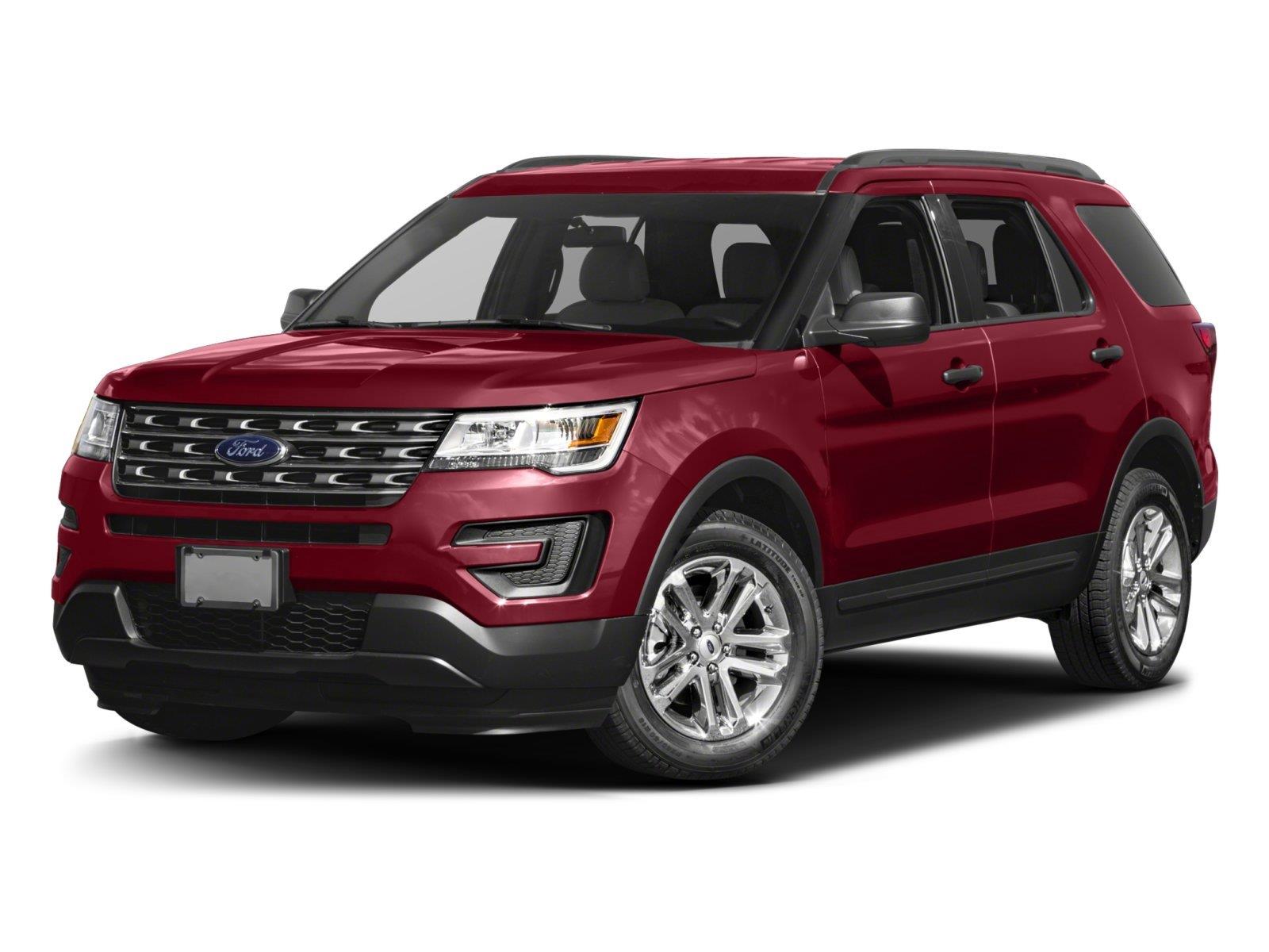Oxford White 2016 Ford Explorer SUV / Crossover Front-Wheel Drive 6-Speed Automatic