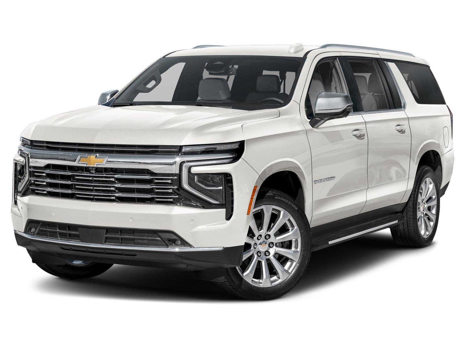 Polar White Tricoat 2026 Chevrolet Suburban SUV / Crossover Four-Wheel Drive Automatic