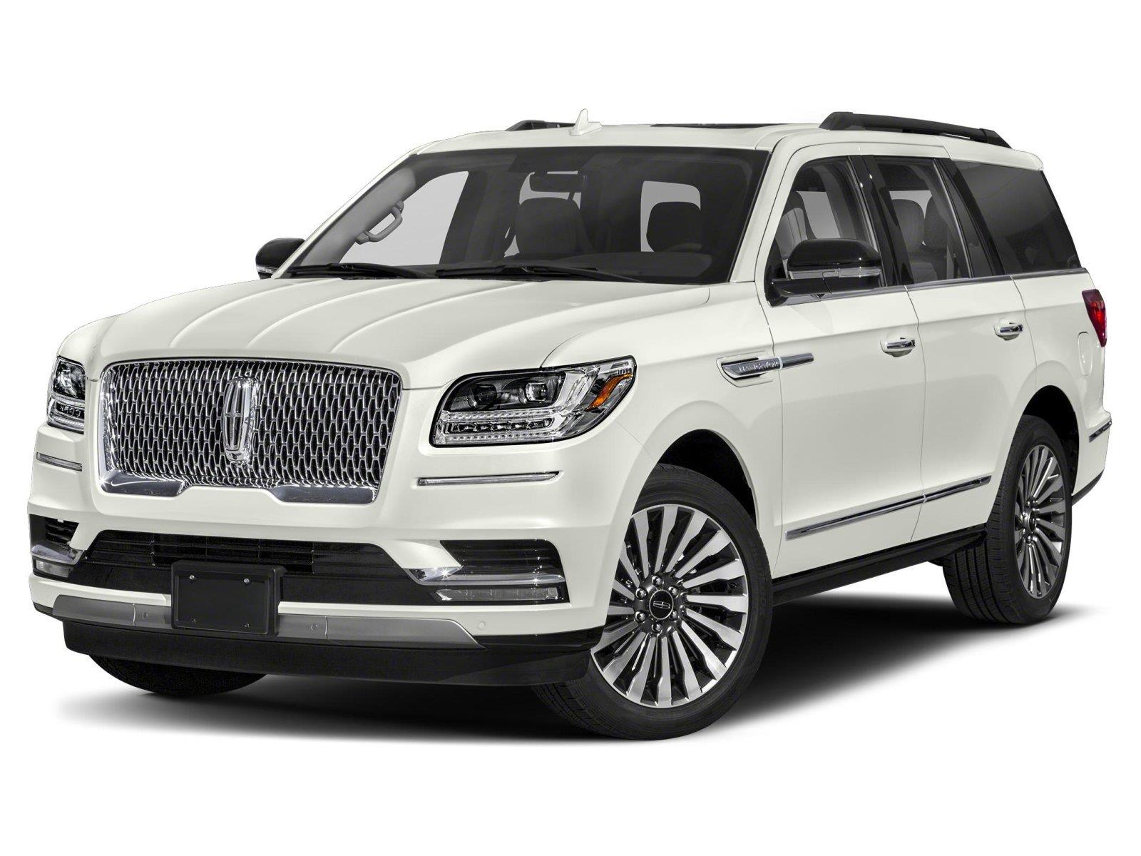 White Platinum Metallic Tri-Coat 2019 Lincoln Navigator SUV / Crossover Four-Wheel Drive Automatic