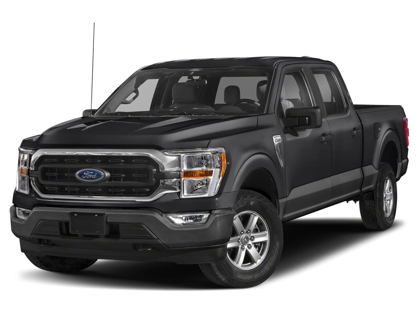 Agate Black Metallic 2022 Ford F-150 Pickup Truck Four-Wheel Drive Automatic