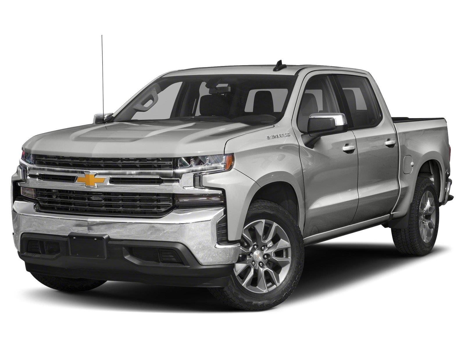 Silver Ice Metallic 2021 Chevrolet Silverado 1500 Pickup Truck Four-Wheel Drive 8-Speed Automatic