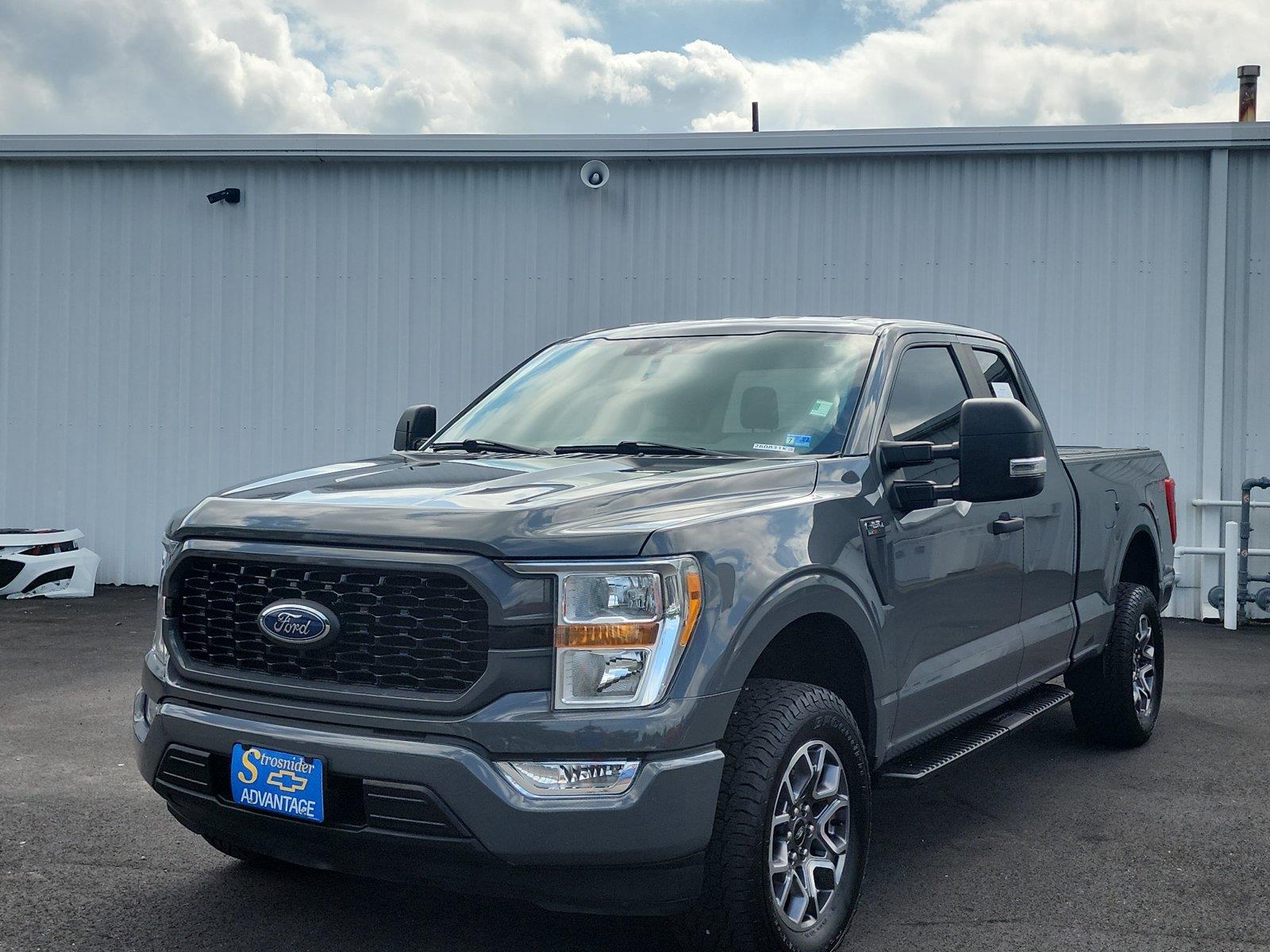 Gray (Lead Foot) 2021 Ford F-150 Pickup Truck 4X2 Automatic