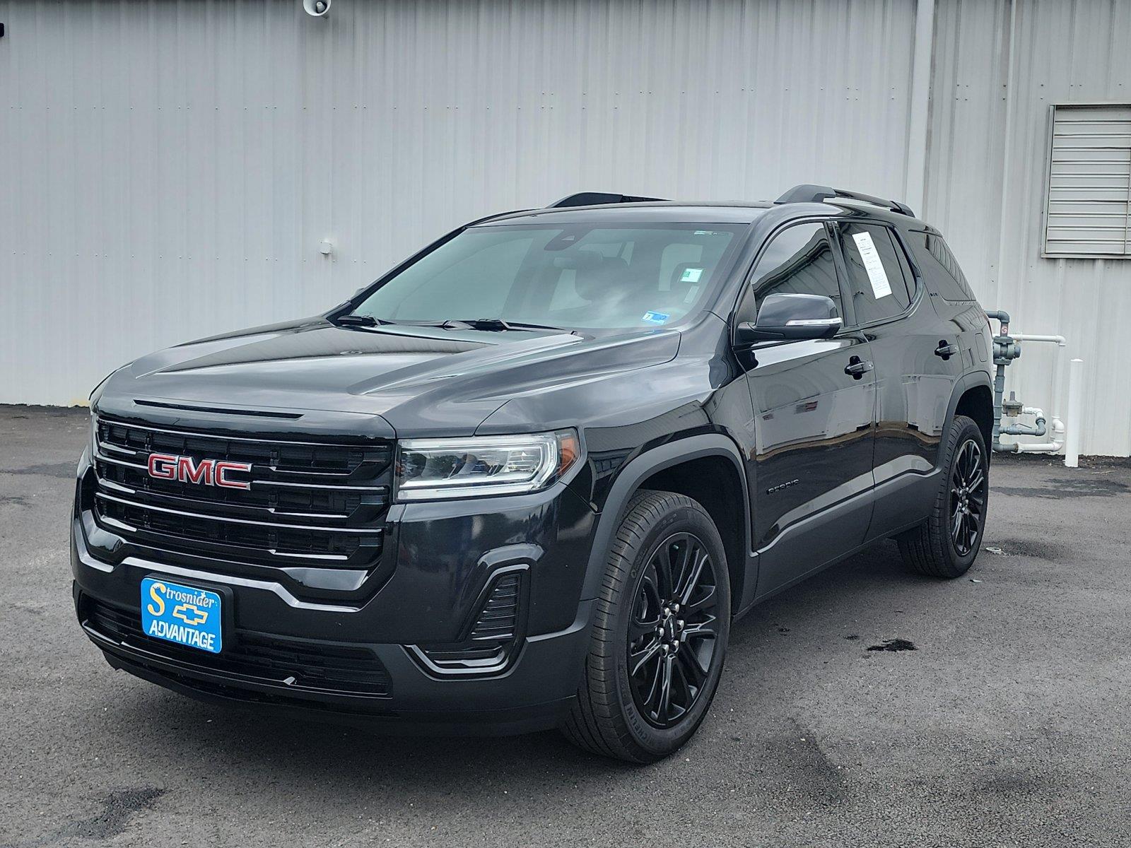 Black (Ebony Twilight Metallic) 2023 GMC Acadia SUV / Crossover Front-Wheel Drive 9-Speed Automatic