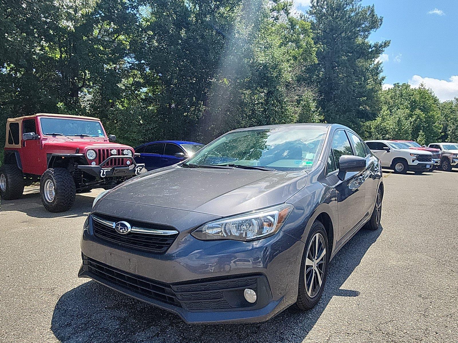 Magnetite Gray Metallic 2021 Subaru Impreza Sedan All-Wheel Drive Continuously Variable Transmission