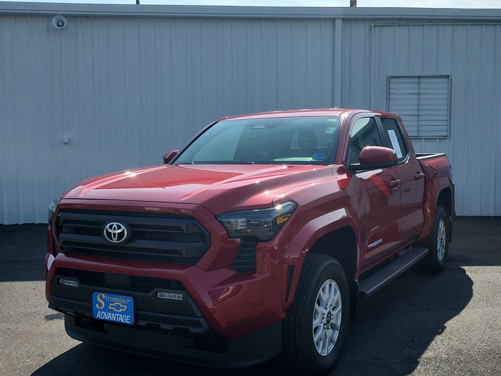 Supersonic Red 2025 Toyota Tacoma Pickup Truck Four-Wheel Drive Automatic