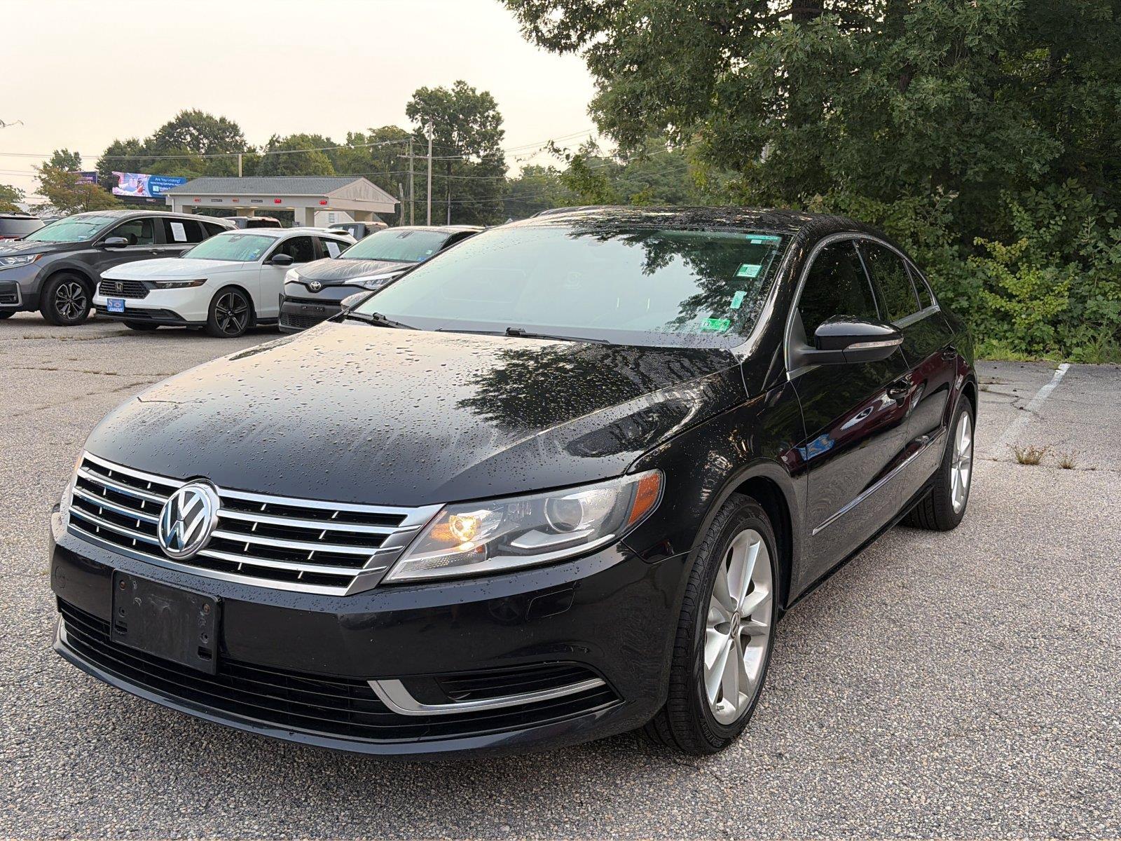 Deep Black Pearl 2016 Volkswagen CC Sedan Front-Wheel Drive Automatic