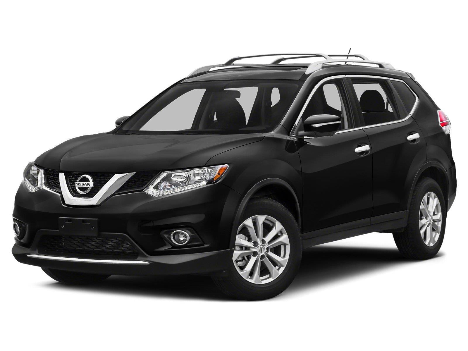 Super Black 2015 Nissan Rogue SUV / Crossover Front-Wheel Drive Continuously Variable Transmission