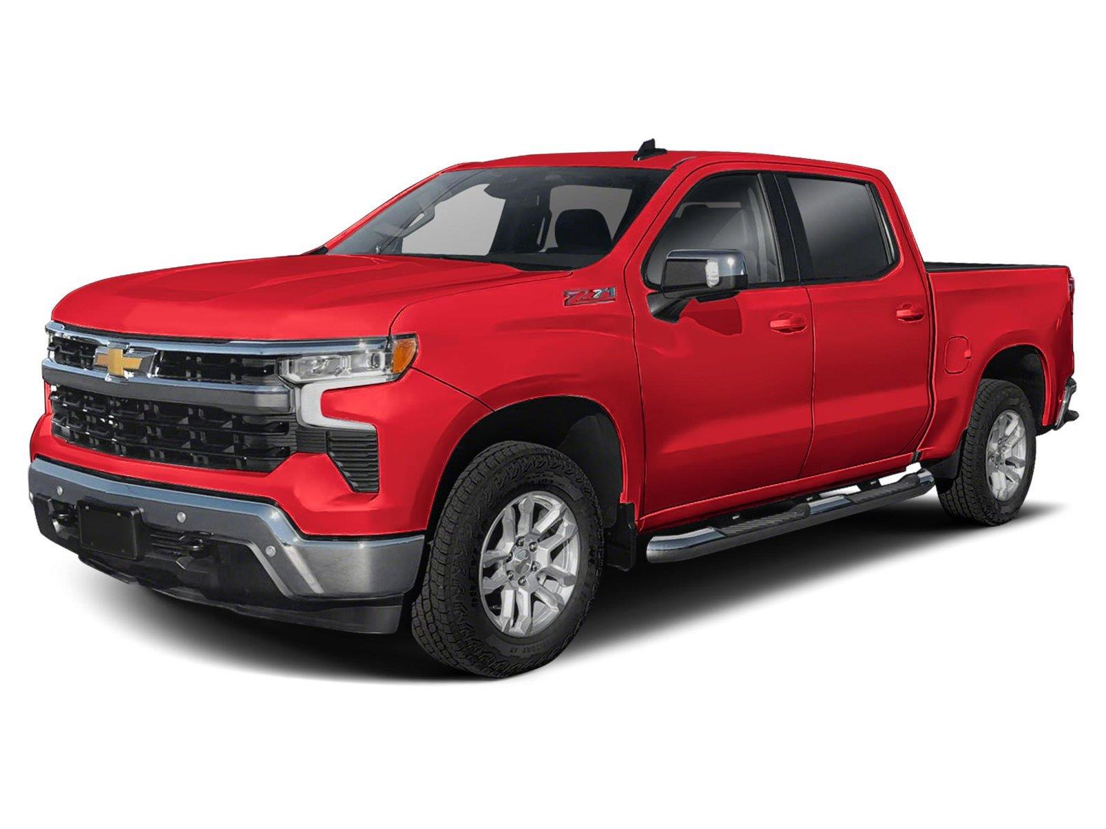 Red Hot 2026 Chevrolet Silverado 1500 Pickup Truck Four-Wheel Drive 8-Speed Automatic