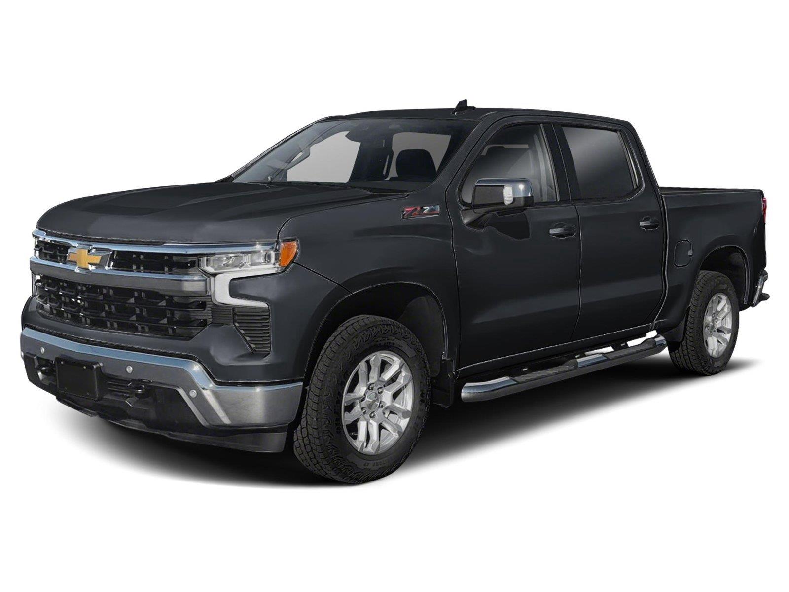 Black 2026 Chevrolet Silverado 1500 Pickup Truck Four-Wheel Drive 8-Speed Automatic