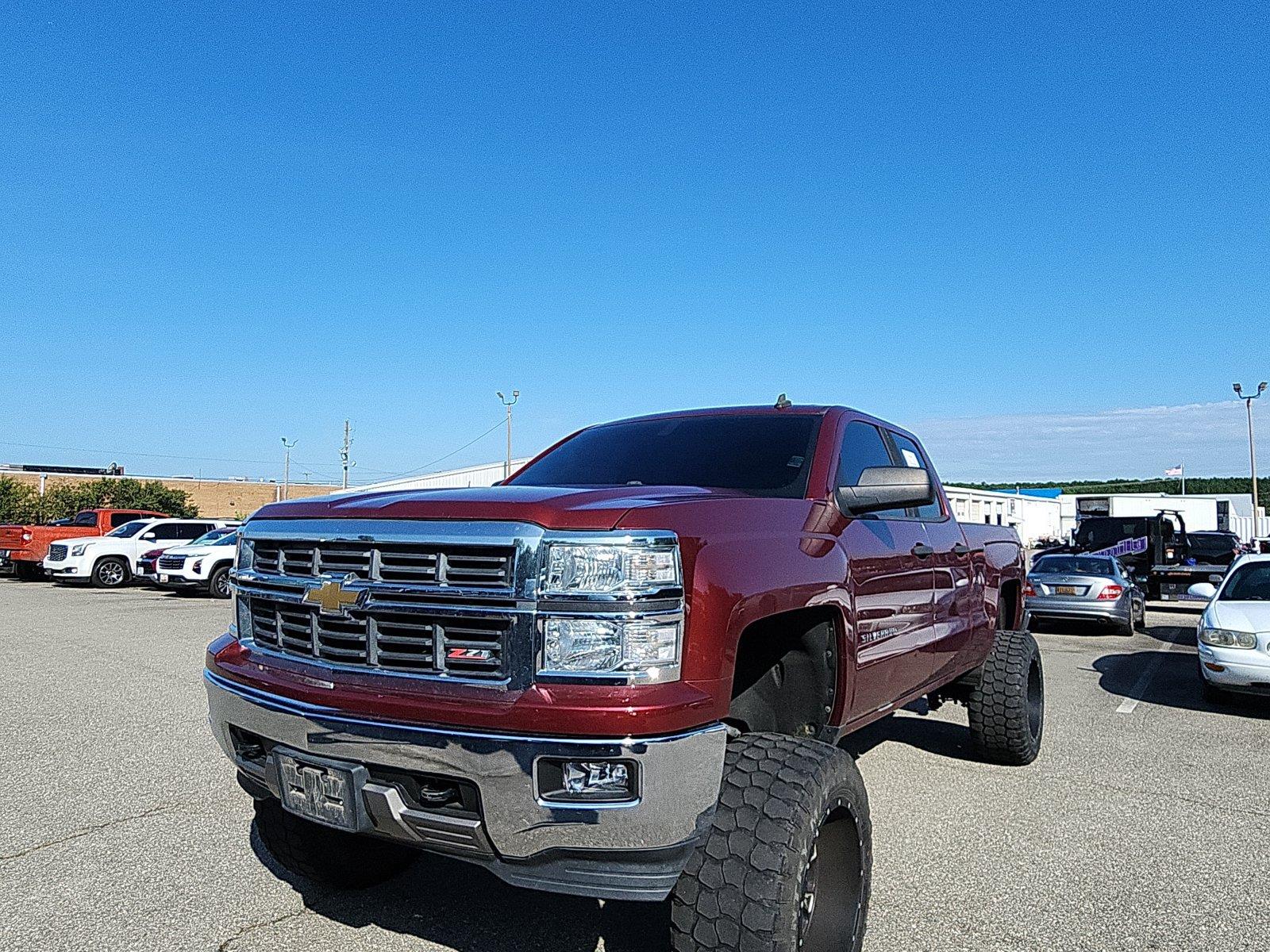 Red (Deep Ruby Metallic) 2014 Chevrolet Silverado 1500 Pickup Truck Four-Wheel Drive 6-Speed Automatic