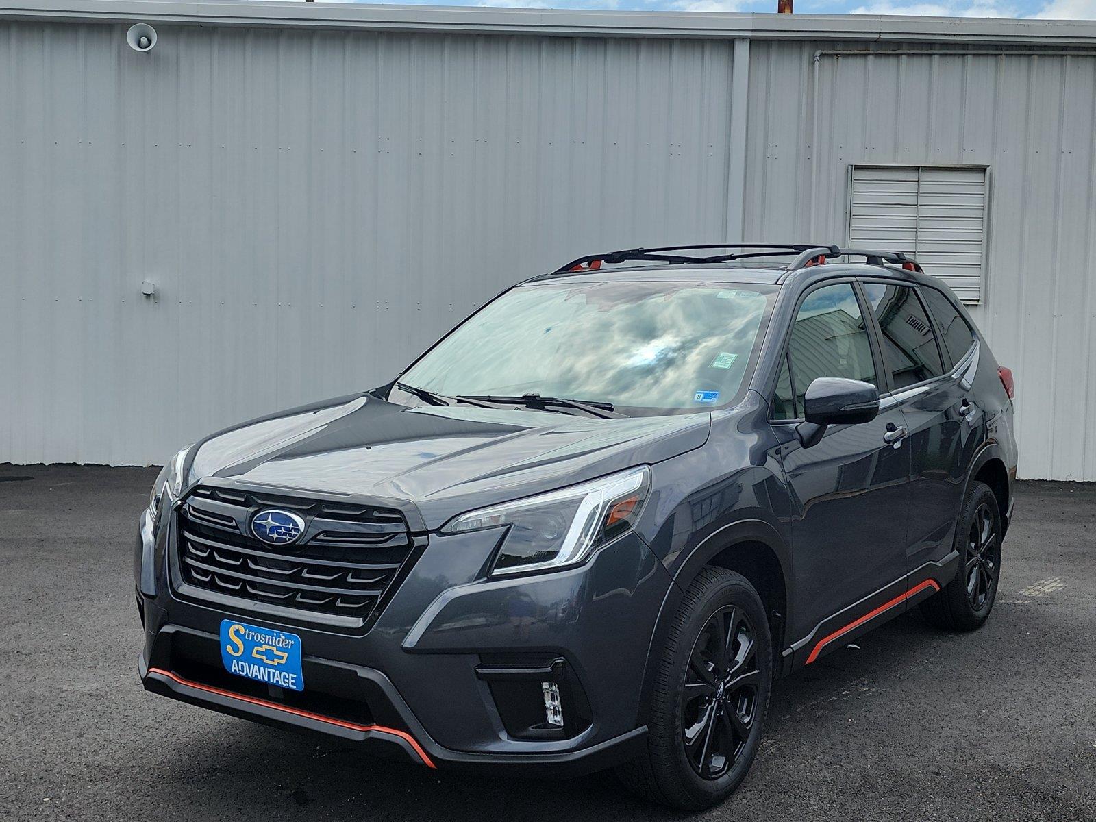 Magnetite Gray Metallic 2022 Subaru Forester SUV / Crossover All-Wheel Drive Continuously Variable Transmission