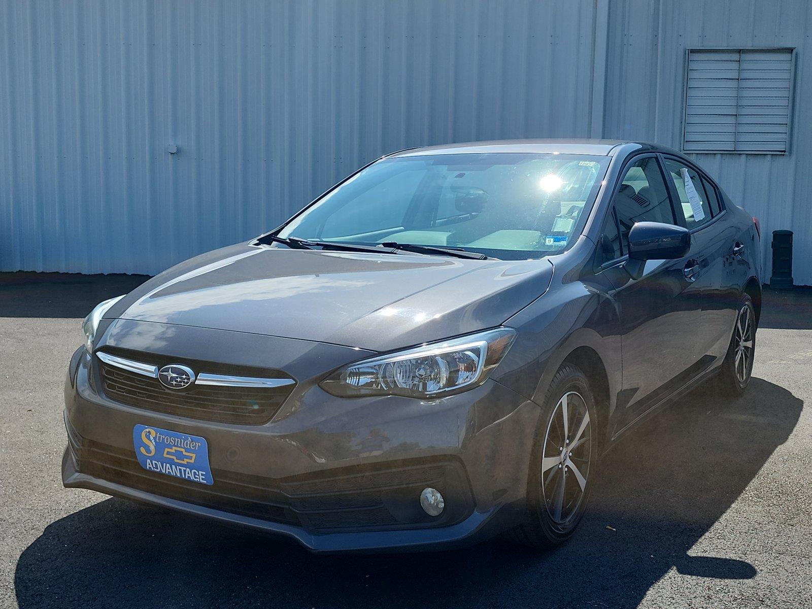 Magnetite Gray Metallic 2021 Subaru Impreza Sedan All-Wheel Drive Continuously Variable Transmission